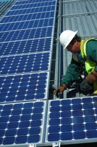 solar installation public domain