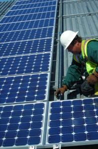 solar installation public domain